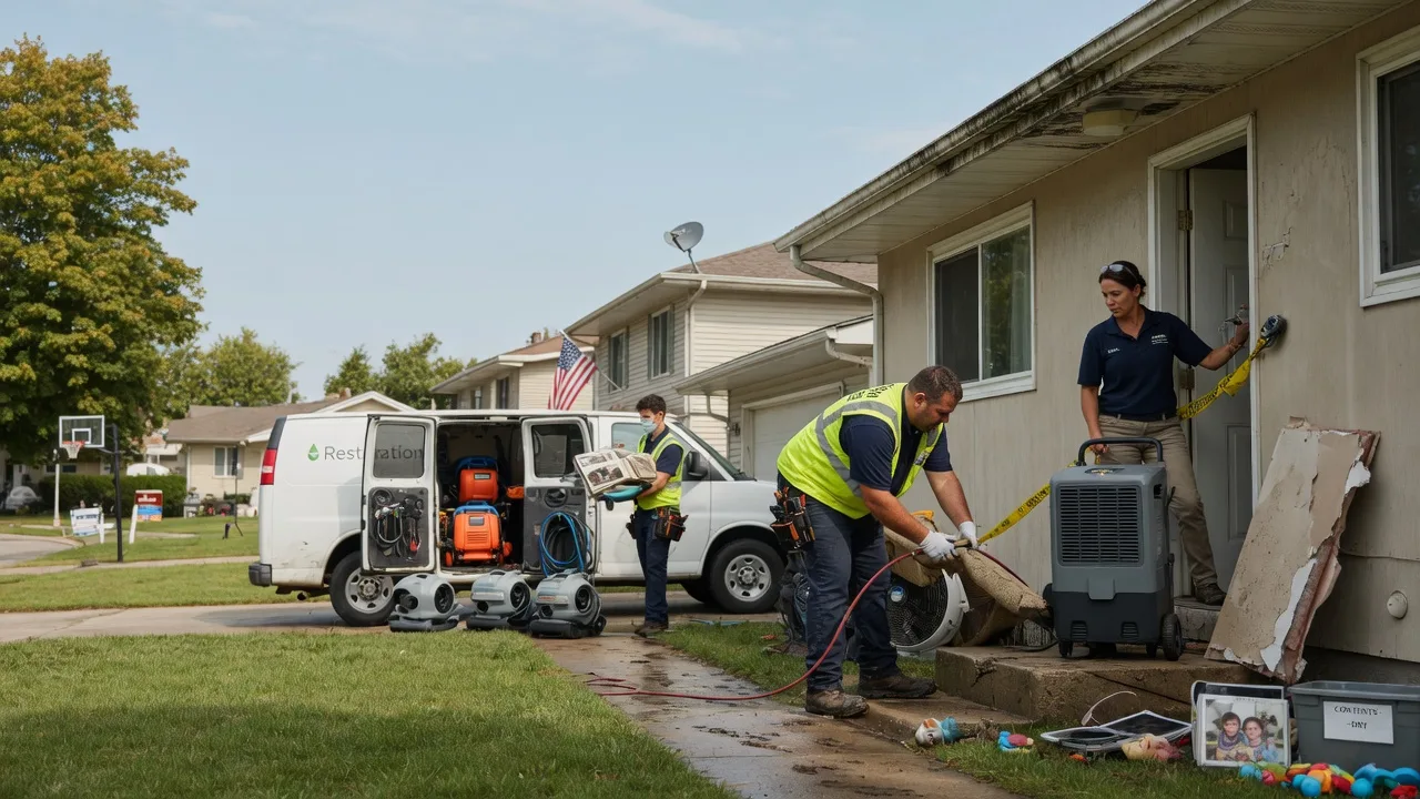 Water Damage Restoration in Cecil, OH near me